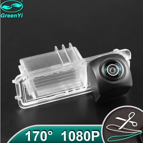 Vehicle Full HD AHD 1080P Fisheye Lens Car Reverse Backup Rear View Camera For Volkswagen VW Golf 6 VI Polo V (6R) Magotan