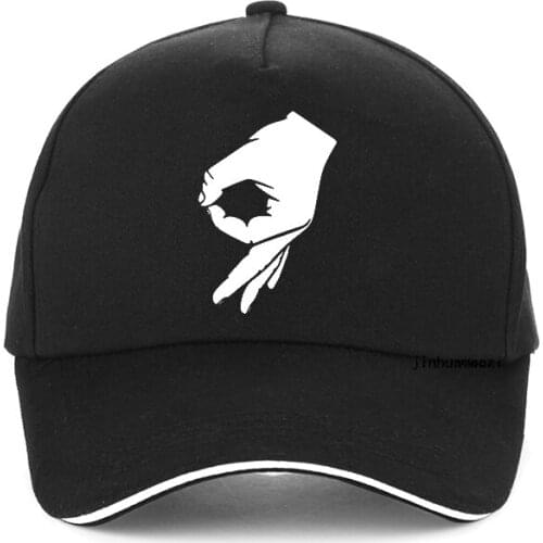 Okay Hand Sign Baseball Cap Finger OK Men Fashion Dad hat Hipster Men women Hip-hop cap Summer Brand adjustable snapback hats