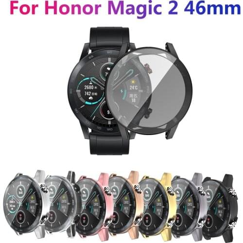 46mm Smart Watches Cover TPU Full Shell 46mm Protector Smart Accessories Screen Cover Protective Case for Huawei Honor Magic 2