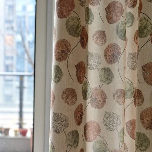 MELUNMHOM Cotton Curtains For Windows