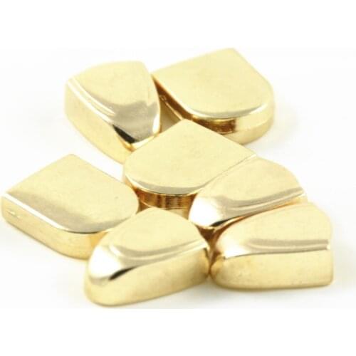 Metal Clasps End Buckle Cord End Caps for Leather Zipper DIY Jewelry Making Findings String Ribbon 20pcs
