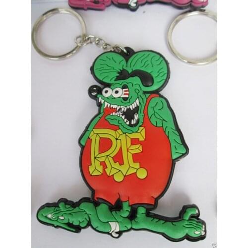 NEW Rat Fink Key Chain SET OF 6