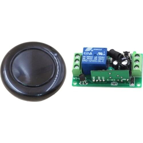 New Practical DC9V 24V 12V 1CH 315/433MHz Wireless Remote Control Switch for Roller Curtain Door Locks Remote Sensing Etc