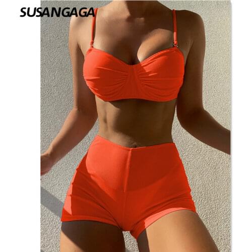 Okkdey Swimwear With Shorts