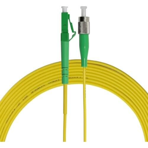 10PCS LC/APC-FC/APC Fiber Optic Patch Cord Cable Single Mode Simplex 2.0mm 1/3/5/10/20/30M Jumper FTTH fiber optic jumper cable