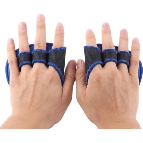 Weight Lifting Fitness Gloves Gel Full Palm Protection Gym Workout Protector Gloves Women Men Training Power Lifting Equipment w