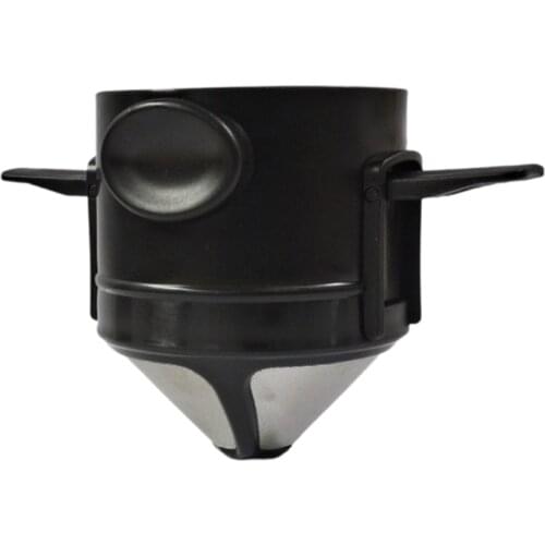 YYSD Portable Folding Coffee Filter Reusable Drip Coffee Holder Funnel Baskets Practical Tea Infuser and Stand Coffee Dripper