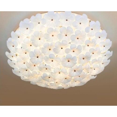 Atmosphere remote control Romantic master bedroom lamp wedding room modern minimalist garden room ceiling living room FG714