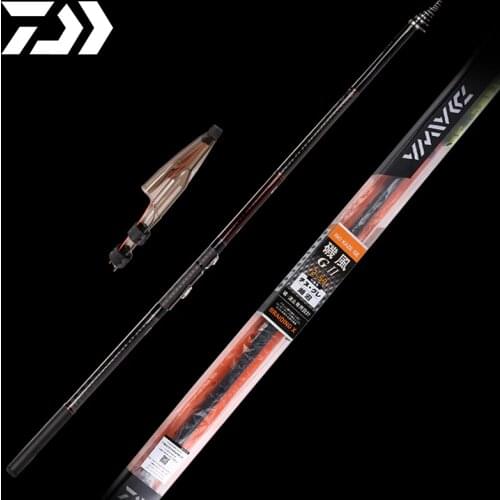 DAIWA ISO KAZE G2 Rock Fishing Rod with Japan FUJI GUIDE Rings Reel Seat Telescopic Fishing Rod Spinning Rod Carbon Fiber
