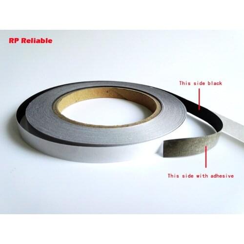 10mm*20M Single Adhesive, one side Black Conductive Cloth Tape