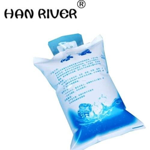 100 ml of 10 pieces of ice cool fresh frozen ice compress bag portable water injection insulin refrigerated box accessories