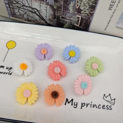 2020 Fashion Flower Badges Daisy Brooches for Woman Brooch Pins Kids Girls Christams Gifts Clothing Scarf Jewelry Accessories