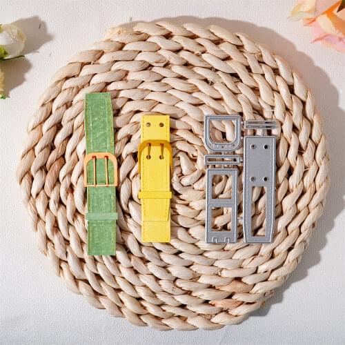 3D Folded Fancy Label Metal Steel Cutting Die Customized Scrapbooking DIY Carbon Sharp Book Photo Album Art Card Dies Cut New