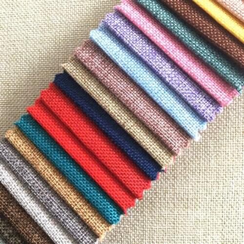 50*150cm 800D Thick Linen Fabric Burlap For Pillow Cloth Tablecloth Door Curtain Cloth Sand Release Luggage Cloth