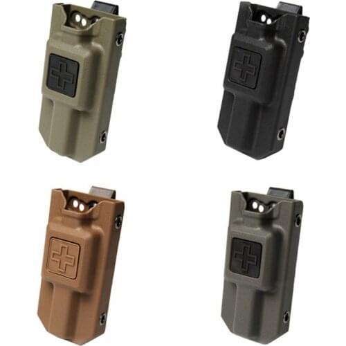 Hunting survival Application Tourniquet Case Molle Tourniquet Carrier Pouch Storage Bag Box Holder Case for Outdoor Sports