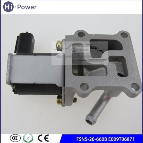 Idle Air Control Valve OEM E9T06871 556066B 56066HQ FSN5-20-660B E009T06871 E9T06871 Original For Mazda 323/626 Idle speed motor