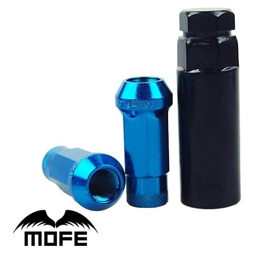 SPECIAL OFFER 20PCS 48mm 50BV30 SR48 M12 x P1.5 1.5 Steel Wheels Rims Nuts Blue