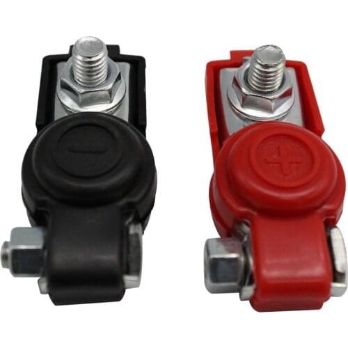 Car Battery Terminal Clamp Clip Connector Adjustable Positive Negative Car Accessories