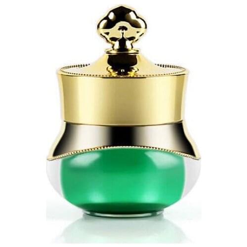 Colorful 5g Mini Acrylic Jar Luxury Crown Cap Makeup Tool Empty Cream Jar Refillable Sunscreen Hair Wax Acrylic Container 50pcs