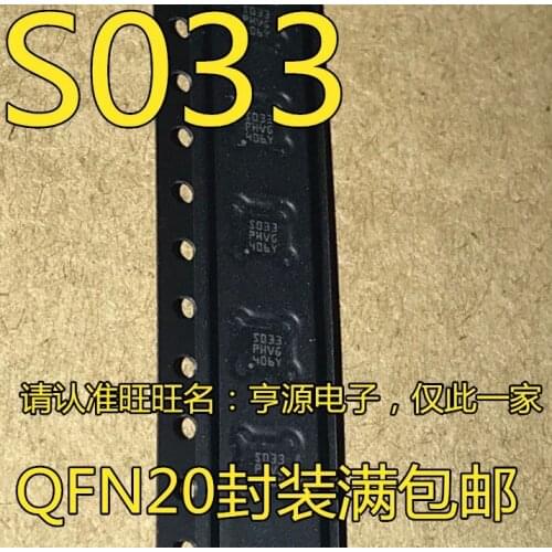 5 Pcs/lote IC stm8s003 stm8s003f3u6 qfn-20 s033 8-bit microcontroller chip