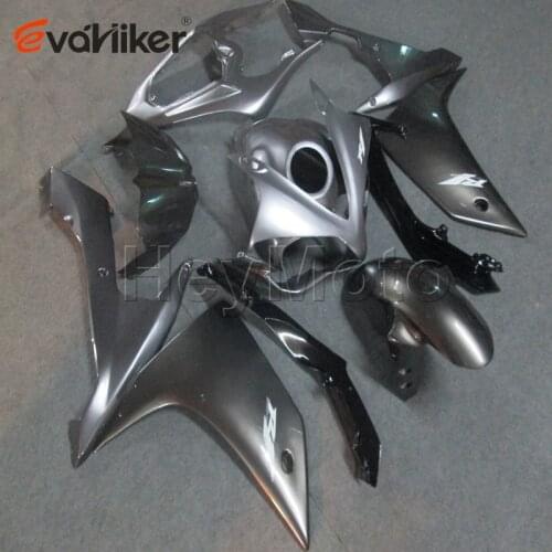 Motorcycle fairings for YZFR1 2007 2008 silvergray YZF R1 07 08 ABS plastic motor panels kit Injection mold H3