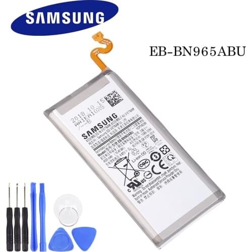 Samsung Original Replacement Battery For Samsung Galaxy Note9 Note 9 N9600 SM-N9600 EB-BN965ABU EB-BN965ABE 4000mAh Battery