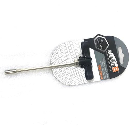 Excellence TB-7814 nipple tool square 3.2mm extra long 110mm spoke wrench sockests to fit for internal spoke nipples bike parts