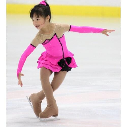 Figure Skating Dresses For Girls Graceful New Brand Custom Ice Skating Dresses For Competition DR4443