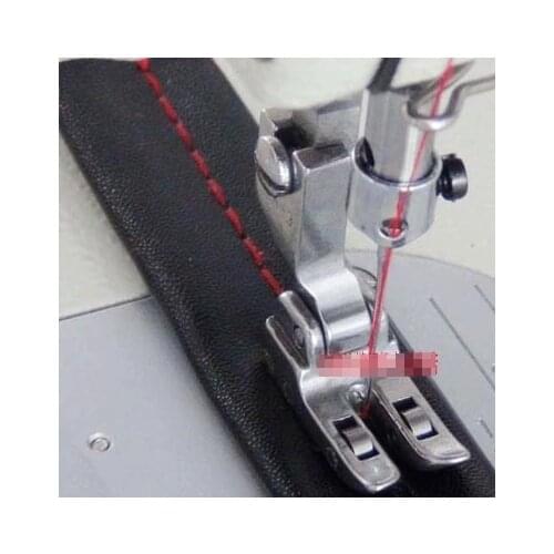 FREE SHIPPING Steel spk-3 flat-seaming machine leather roller presser foot computer flat car 6 wheel presser foot JUKI BROTHER