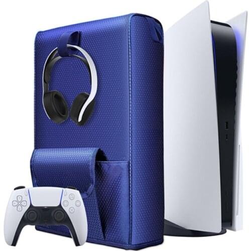 Host Dust Proof Cover Replacement Shell Skin Protector for PS5 Console Controller Storage Bag Receives The Bag Game Accessories