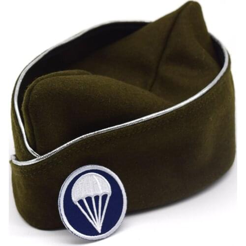 REPLICA WWII US ARMY OFFICERS GARRISON WOOLEN CAP HAT