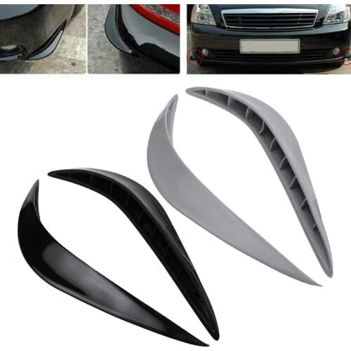 2pcs Universal Carbon Fiber Car Corner Edge Guard Strip Scratch Protector Anti-collision Corner Bumper Protective Strip