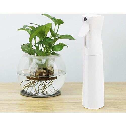 300ml Portable Plastic Spray Bottle Transparent Makeup Moisture Atomizer Pot Fine Mist Sprayer Bottles Hair Hairdressing Tools