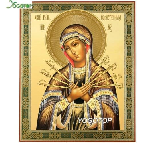 Holy lady saint matrona diamond mosaic 5d diy diamond painting full square round diamond embroidery Orthodox icons art, YY2479