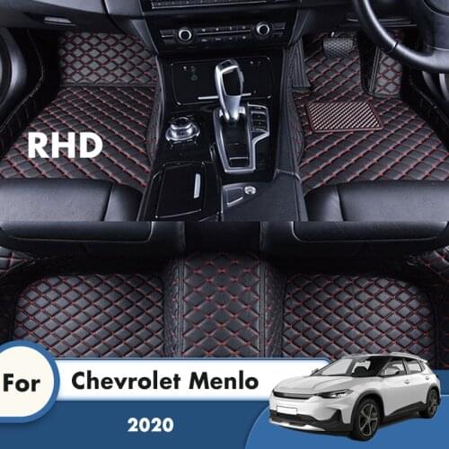 RHD Car Floor Mats For Chevrolet Menlo 2020 Waterproof Carpets Custom Auto Styling Foot Pads Car Accessories Interior Covers