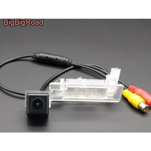 BigBigRoad Wireless Rear View Camera HD Color Image For Volkswagen Vento Notch 2010-2016 Golf Wagon Golf Plus 2010 -2011 2013