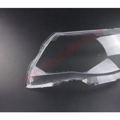 For Subaru Forester 2008-2012 Car Front Headlight Cover Headlamp Lampshade Lampcover Head Lamp light Covers glass Lens Shell Cap