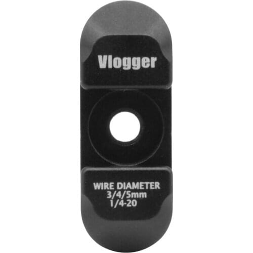 DSLR Camera Cable Clamp Portable Cage L Plate Fitting Wire Clip Organizer Kit with 1/4Inch Universal for SLR DSLR Camera