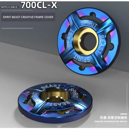 Spirit Beast Retro Motorcycle Frame Hole Cover Caps Plug Decorative Frame Cap Set Protector Accessories For CFMOTO 700 CLX CL-X