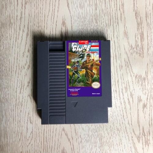 G.I. Joe The Atlantis Factor or A Real American Hero - 72 pins 8bit game cartridge