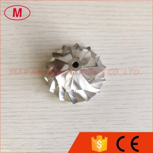 GT15-25 7+7 blades 37.95/56.02mm high performance Turbo milling/aluminum 2618/billet compressor wheel