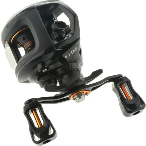 Carbon Fiber Baitcasting Reel High Speed Anti-corrosion Super Smooth Fishing Reel 12+1BB 22LBs of Drag Power Fishing Reels