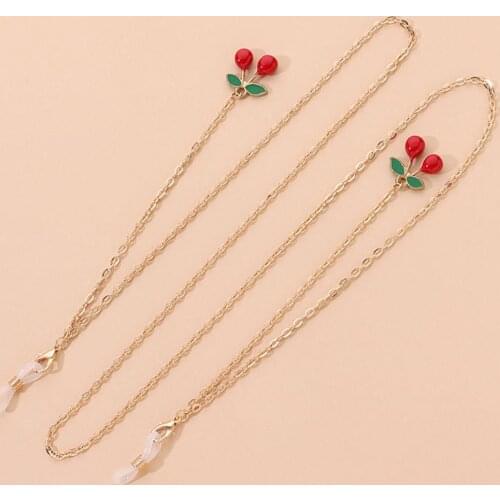 Fashion Dangle Mask Strap Chains Face Mask Rope Lanyard Anti Slip Reading Non-slip Eyeglass Sunglasses Strap Cord Christmas Gift