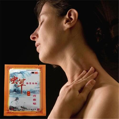 Heating Cordyceps Analgesic plaster Osteodynia Balm rheumatism arthritis Plaster Muscular Pain Stiff Shoulders Neck Massage Patc