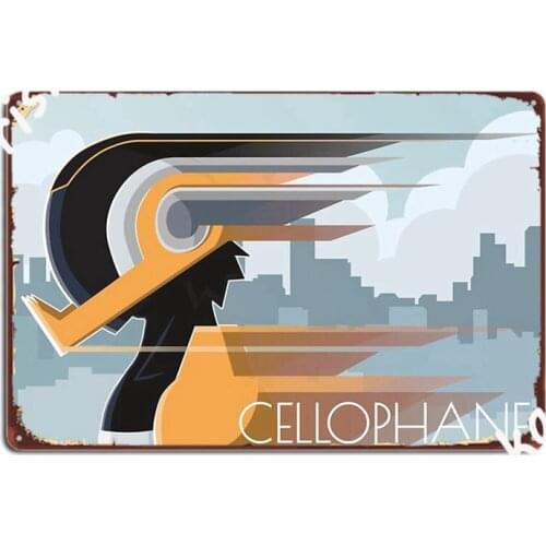 Taping Hero: Cellophane Hanta Sero Metal Signs Wall pub Club Bar personalized Tin sign Posters