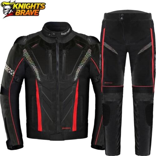 New Motorcycle Jacket Men Moto Suit Motorbike Riding Jacket Motocross Jacket Breathable Waterproof Motorcycle Protection M-4XL