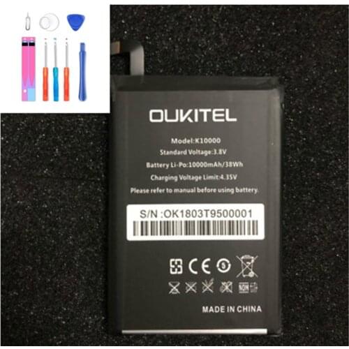 NEW High Quality Original Large Capacity Battery For oukitel k10000 Mobile Phone