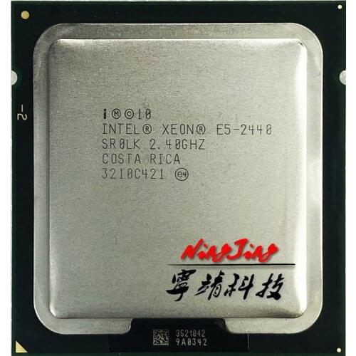 Intel Xeon E5-2440 E5 2440 2.4 GHz Six-Core Twelve-Thread CPU Processor 15M 95W LGA 1356