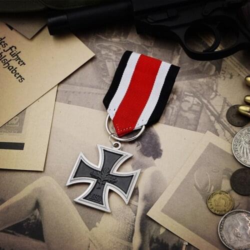 1957 Version Knights Cross of the Iron Cross with Ribbon German Medal with Certificate and Box