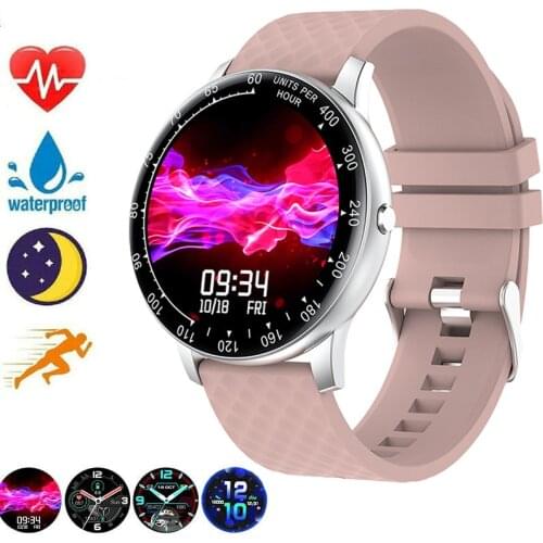 Smart Watch Fitness Wristwatch with Blood Pressure Heart Rate Monitor IP67 Waterproof Sport Activity Tracker for Men Women Kids